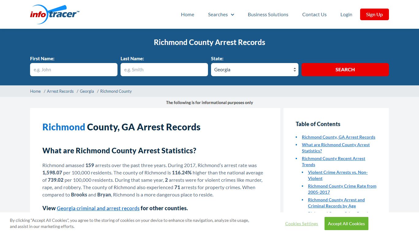Richmond County, GA Arrests, Mugshots & Jail Records ...